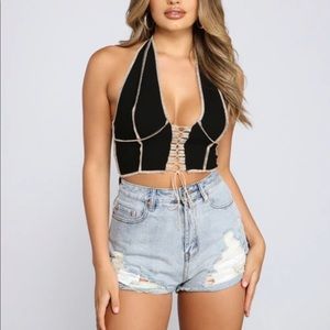 Windsor Halter Top